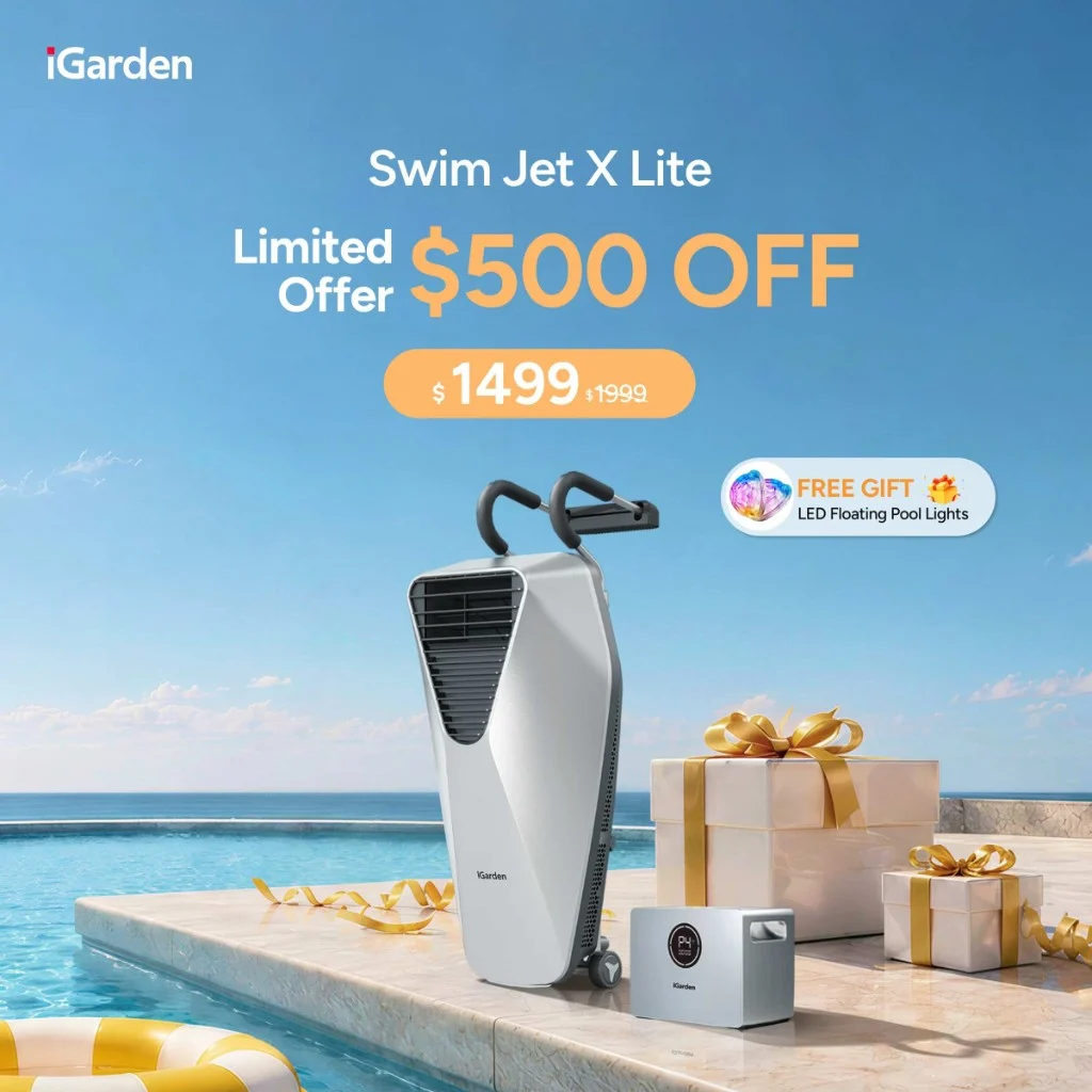 iGarden Swim Jet X Lite — $500 OFF